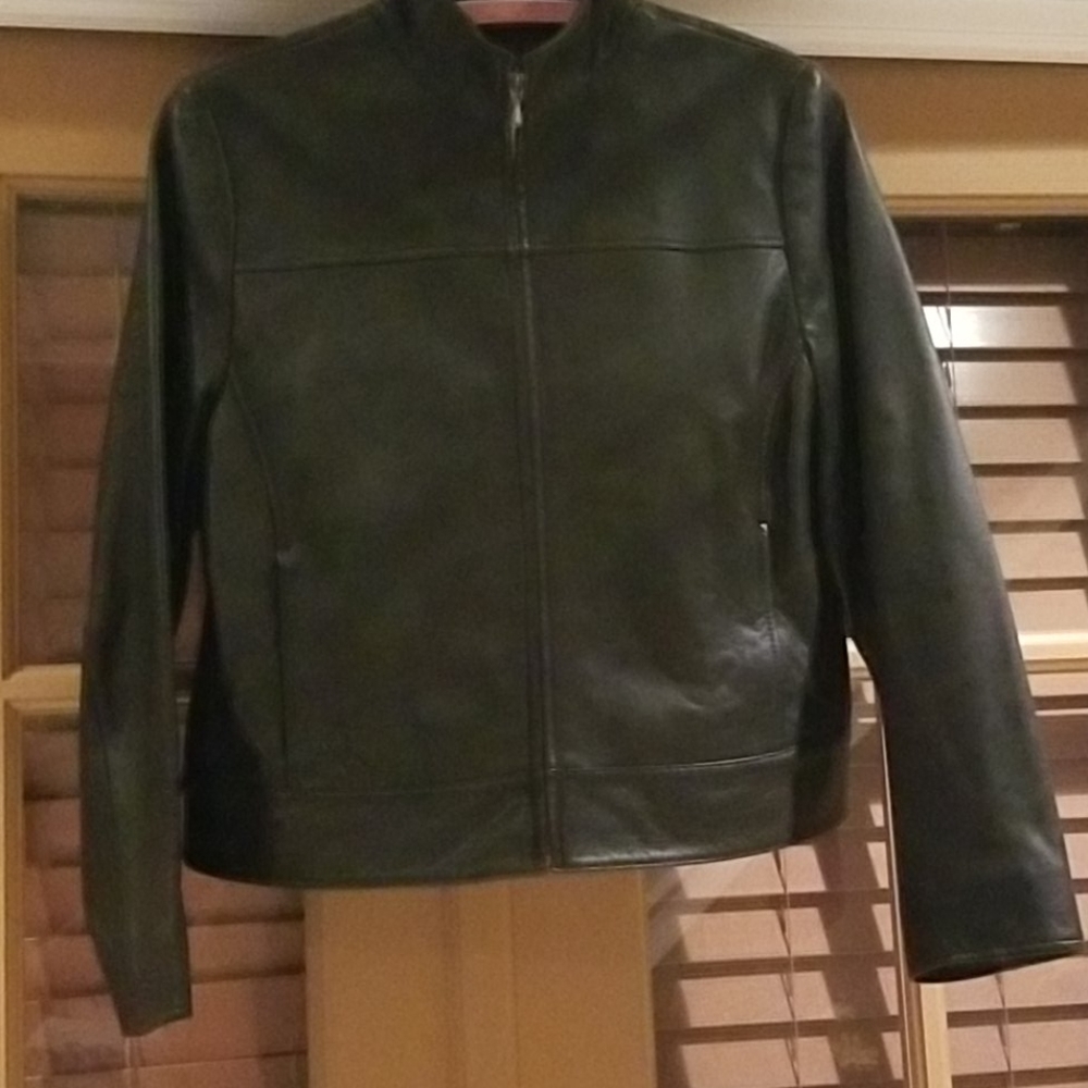 Petite Medium Lord & Taylor leather jacket